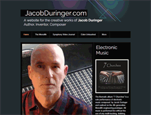 Tablet Screenshot of jacobduringer.com